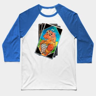 🌙 STRENGTH - The Arcana Mobile Tarot ☀️ Baseball T-Shirt